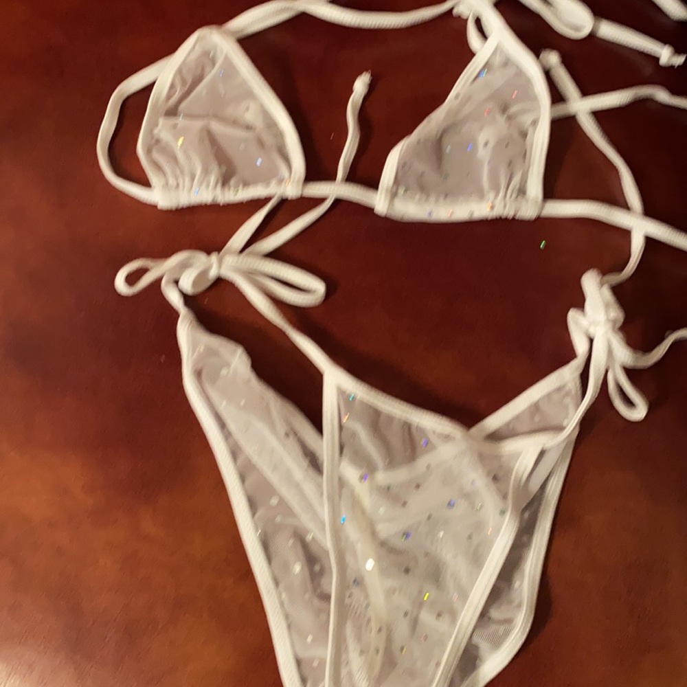 See through bikinis-never worn. 4 colors - Picture 6 of 13